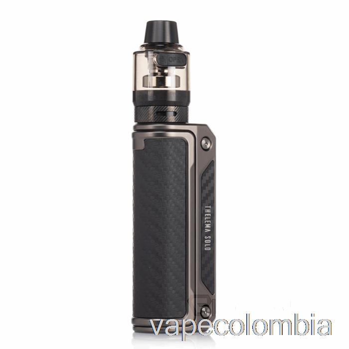 Vape Kit Completo Lost Vape Thelema Solo 100w Kit De Inicio Gunmetal/fibra De Carbono